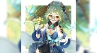 Sucrose's birthday art 2022 (Image via HoYoverse)
